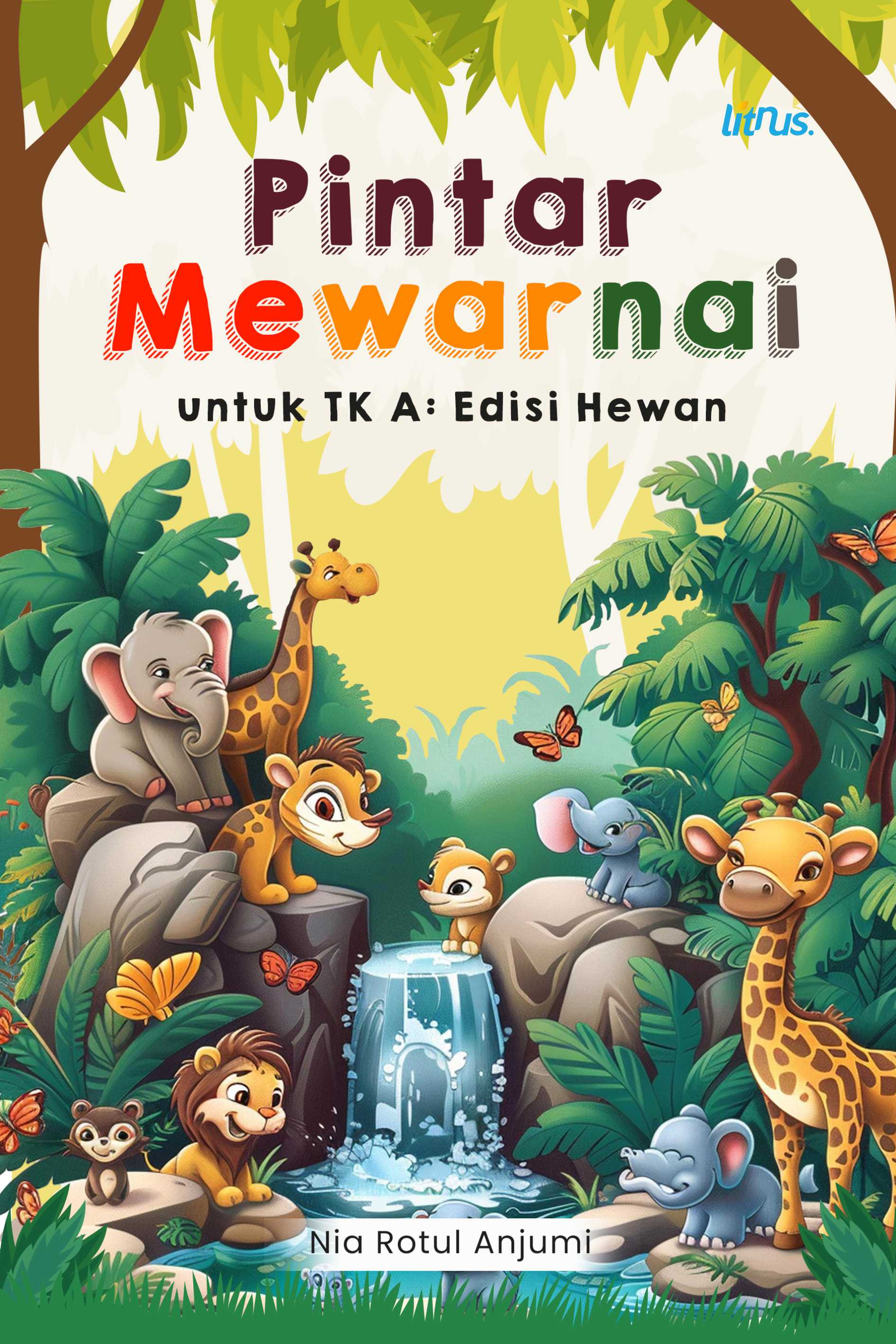 PINTAR MEWARNAI untuk TK A Edisi Hewan
