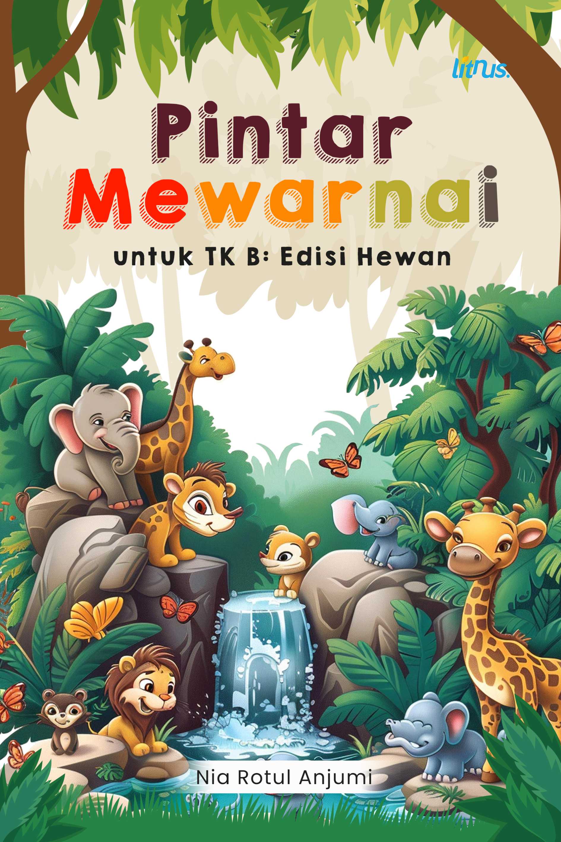 PINTAR MEWARNAI untuk TK B Edisi Hewan