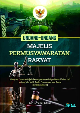 UNDANG-UNDANG MAJELIS PERMUSYAWARATAN RAKYAT (Hard Cover)