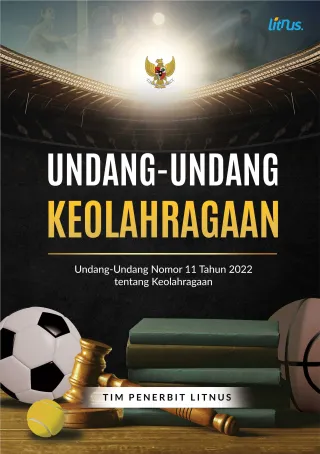 UNDANG-UNDANG KEOLAHRAGAAN (Soft Cover)